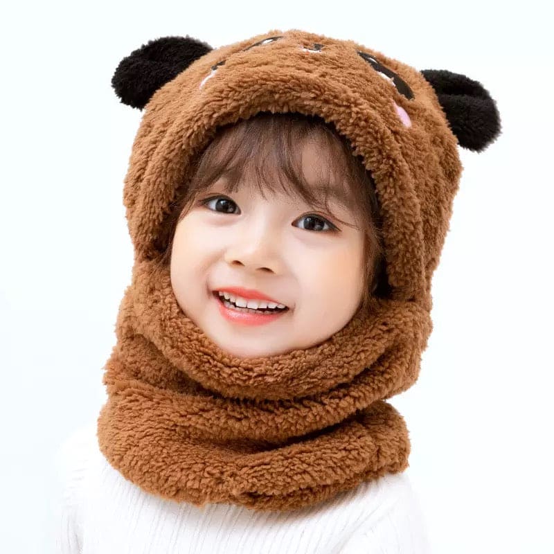 2 Pcs Premium Quality Winter Cute Children Cartoon Scarf Hats, Hooded Scarf Caps, Baby Stuff Winter hat Plus Fleece Kids Caps, Cartoon Hat For Girls Boys Scarf, Baby Hat Bonnet Beanie 2 Pcs Premium Quality Winter Cute Children Cartoon Scarf Hats, Hooded Scarf Caps, Baby Stuff Winter hat Plus Fleece Kids Caps, Cartoon Hat For Girls Boys Scarf, Baby Hat Bonnet Beanie